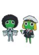 Pins: Sgt. Frog - Afro and Captain Keroro (Set of 2)