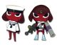 Pins: Sgt. Frog - Sailor Giroro and Mecha Giroro (Set of 2)
