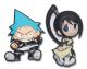 Pins: Soul Eater - Black Star and Tsubaki (Set of 2)