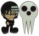 Pins: Soul Eater - Kid and Shinigami-sama (Set of 2)