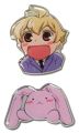 Pins: Ouran High School Host Club - Honey and Rabbit (Set of 2)