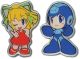 Pins: Mega Man Powered Up - Mega Man and Roll 