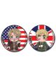 Button: Hetalia - America and England (Set of 2)