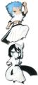 Pins: Bleach - Ulquiorra and Grimmjow (Set of 2)