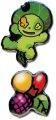 Pins: Blue Exorcist - Ni Chan Metal (Set of 2)