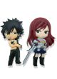 Pins: Fairy Tail - Gray and Erza (Set of 2)