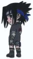 Patch: Naruto - Chibi Sasuke Black Suit Sharingan