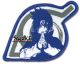 Patch: Naruto - Sasuke Blue Leaf Logo