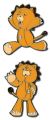 Pins: Bleach - Kon Running and Hault (Set of 2)