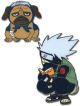 Pins: Naruto - Kakashi and Pakku (Set of 2)