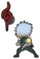 Pins: Naruto - Movie Anbu Kakashi and Anbu Symbol (Set of 2)