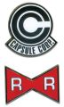 Pins: Dragon Ball Z - Capsule Corp. and Red Ribbon (Set of 2)