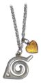 Necklace: Naruto - Love Konoha Symbol (Leaf)