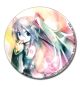 Button: Vocaloid - Miku Flowing 3''