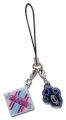 Phone Charm: Bleach - Fire Skull w/ Bleach Logo Diamond