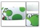 Wallet: Nintendo - Yoshi and Egg Theme Hinged Style