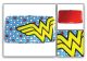 Wallet: Wonder Woman - Metallic Hinged Stars