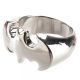 Ring: Batman - Silver Bat Logo (Set of 3 Sizes) <font class=''item-notice''>[<b>Street Date</b>: 5/30/2013]</font>