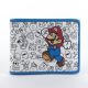 Wallet: Nintendo - Mario and Enemies Outline Bi-Fold