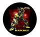 Button: Transformers ROTF - Ratchett 1''