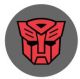 Button: Transformers ROTF - Classic Autobots Logo 1''