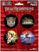 Button: Transformers ROTF - Autobots Asst. (Sheet of 4)