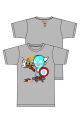 T-Shirt: Tokidoki x Marvel - All American Cement (XL) - Gray