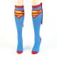 Knee Socks: Superman - Supergirl Caped 