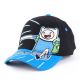 Cap: Adventure Time - Finn Attack Boys Black Adjustable