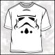 T-Shirt: Star Wars - Stormtrooper Helmet (WHT) (M)