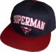 Cap: Superman - Man of Steel Adjustable Flatbill <font class=''item-notice''>[<b>New!</b>: 5/29/2013]</font>