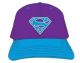 Cap: Superman - Logo Turquoise/Purple Flex