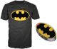 T-Shirt: DC Comics - Batman Emblem and Tin Box (XL)