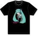 T-Shirt: Vocaloid - Chibi Hatsune Miku Lean (M)