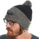 Beanie: Batman - Dark Knight Logo Black Knit