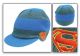 Beanie: Superman - Emblem Blue/Gray Stripe Visor