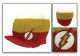 Beanie: Flash - Red Theme Tri-Color Stripe Visor