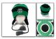 Beanie: Green Lantern - Flap Green/Black Logo 