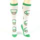 Knee Socks: Nintendo - Green Mushroom