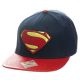 Cap: Superman - Man of Steel Blue/Red Snapback <font class=''item-notice''>[<b>Street Date</b>: 7/30/2013]</font>