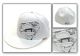 Cap: Superman - Emblem Off-White/Grey Flatbill