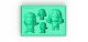Ice Cube Tray: One Piece - Zoro & Sanji New World Silicone <font class=''item-notice''>[<b>Street Date</b>: 6/30/2013]</font>
