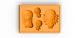 Ice Cube Tray: One Piece - Nami & Robin w/ Sanji New World Silicone <font class=''item-notice''>[<b>Street Date</b>: 6/30/2013]</font>