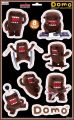 Magnet: Domo-Kun - Domo of All Trades Collection (Sheet of 8)