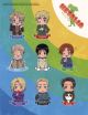 Sticker: Hetalia - Character Cutout Sticker Sheet