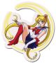 Sticker: Sailor Moon - Sailor Moon on Crescent Moon