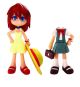 Evangelion: Pinky Street - Asuka Langley Action Figure Version 2