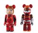 Evangelion 2.0: Asuka and EVA 01 Bearbrick (Set of 2) (You Can (Not) Advance)