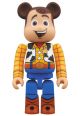 Disney: Woody 400 Percent Bearbrick Action Figure (Toy Story)