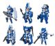 Desk Top Army: H-819s Chrom Series Mini Action Figure Assortment (Display of 6)